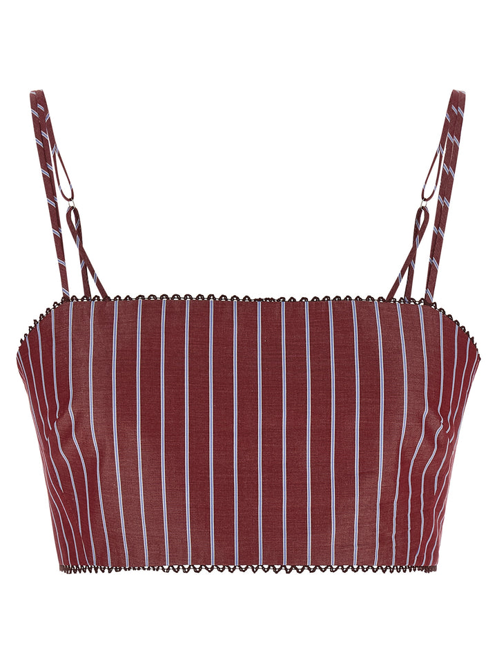 The Andamane Carrie Tops - Red | 0deae9d52b8a4bb621a73d0ef7d6826dc4a5ae57