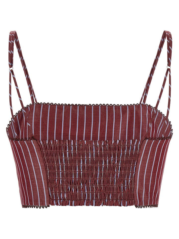 The Andamane Carrie Tops - Red | 3da6059fc7701d4933c6dffa27a0f16be9586c57