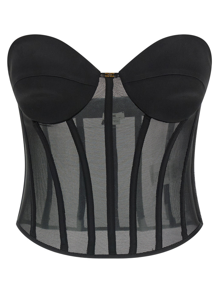 Elisabetta Franchi Bustier Top Tops - Black | 7cd14251c00b2a3d0450b0e9e13215766a05fa75