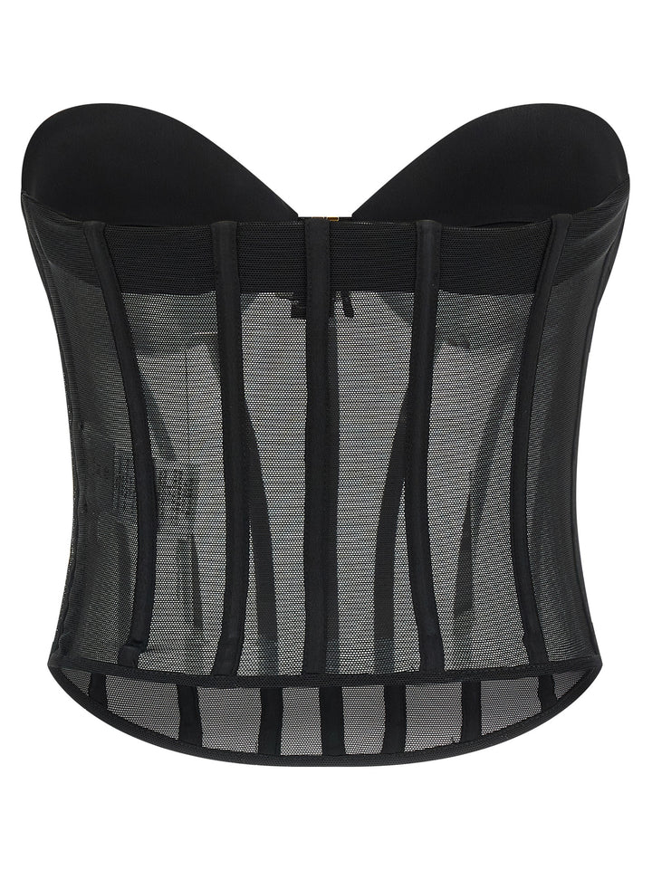 Elisabetta Franchi Bustier Top Tops - Black | 99bc8a30d77ec73d750e5473a21114277c59aca7