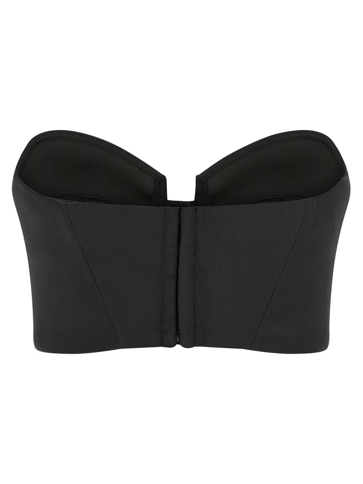 Elisabetta Franchi Bustier Top Tops - Black | cc5139da0d518b796faf13343ee26253da67e8a3