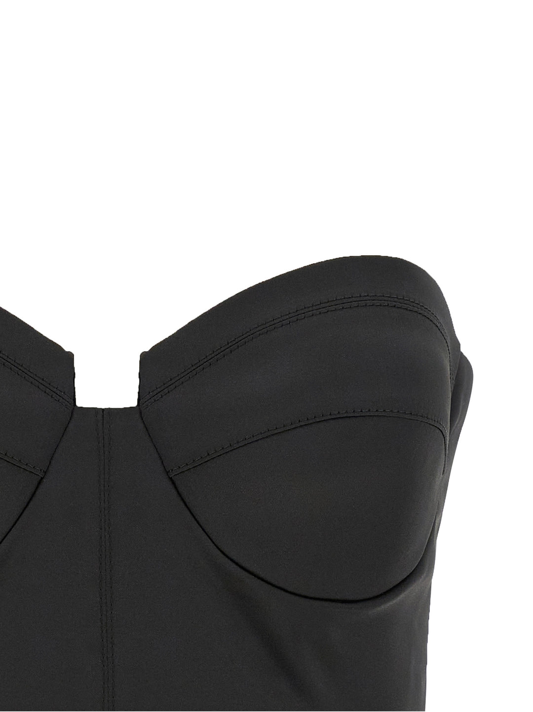 Elisabetta Franchi Bustier Top Tops - Black | cc324c860ca60c646a3afaaef0a5531f674d1338