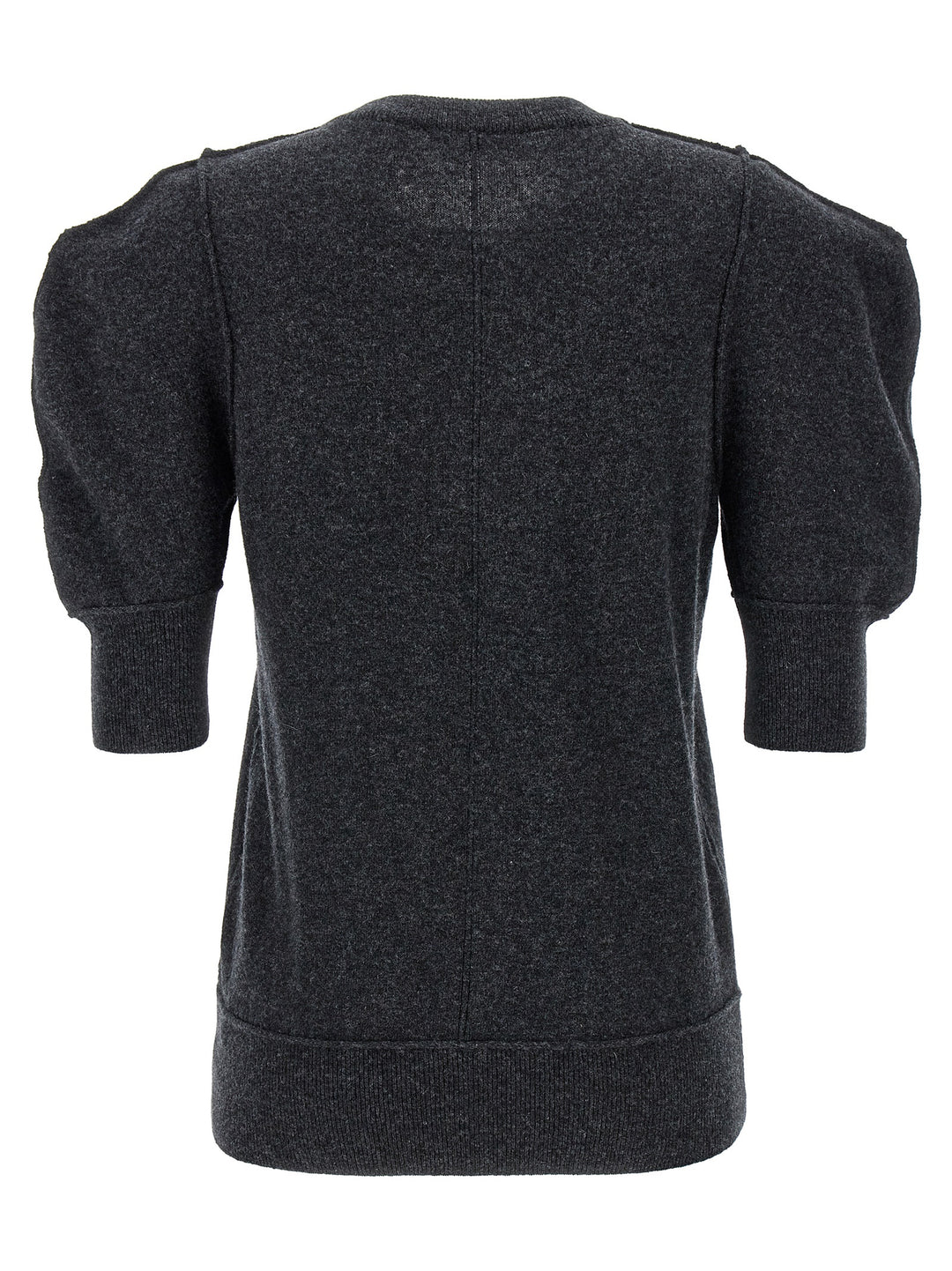 Short Sleeve Sweater Sweater, Cardigans Gray