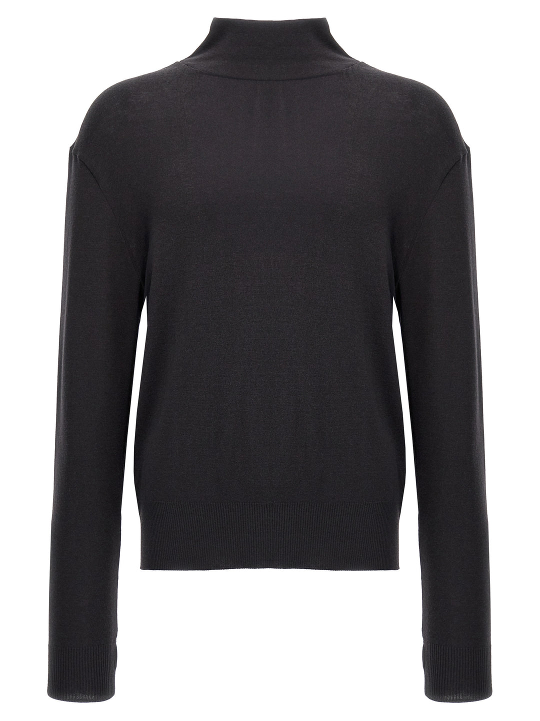 Seamless Turtle Sweater, Cardigans Black