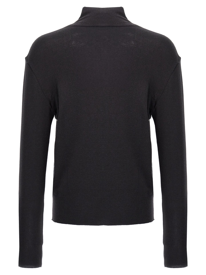 Seamless Turtle Sweater, Cardigans Black