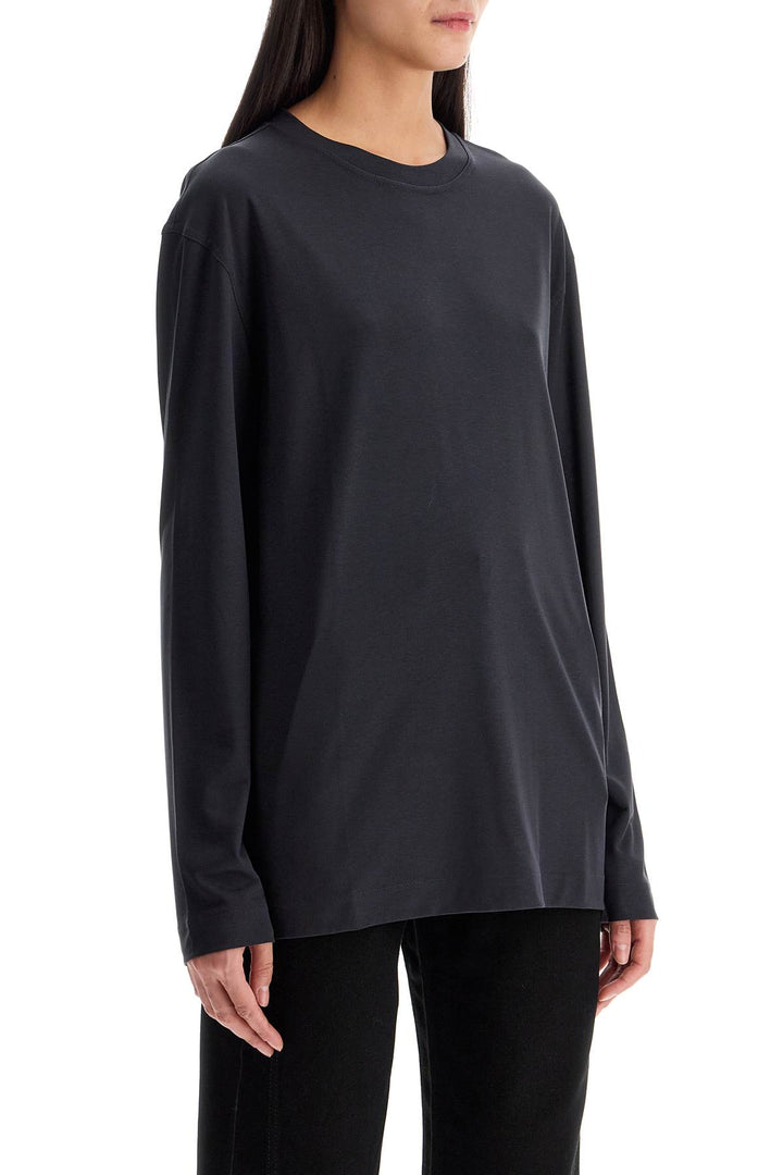 Long Sleeved Silk T Shirt For