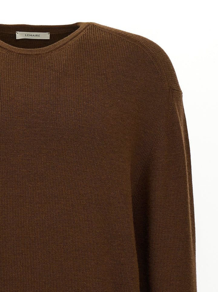 Crewneck Sweater Sweater, Cardigans Brown