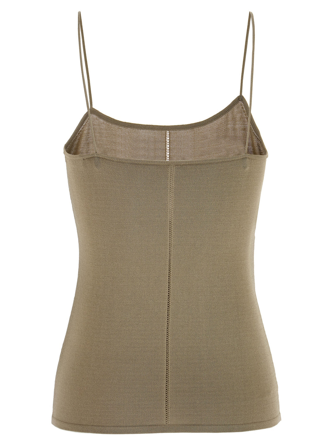 Openwork Top Tops Beige