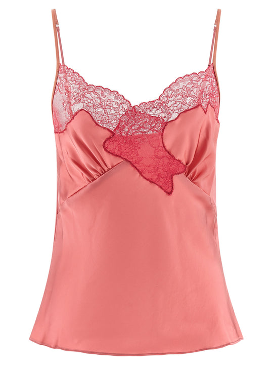 Signature Lace Tops Pink