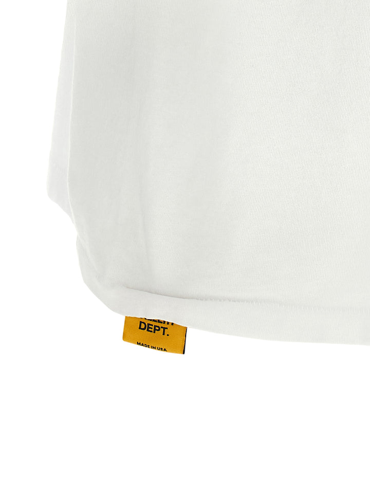 Gallery Dept. Gd Logo Dusty T-shirt - White | f77b99085293a1b80a6567e56b16b08da3a266df