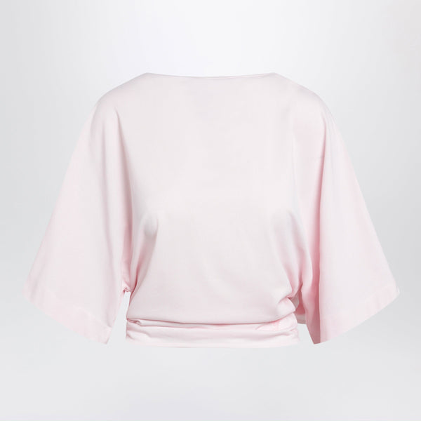 Pink Moisson T-Shirt With Open Back