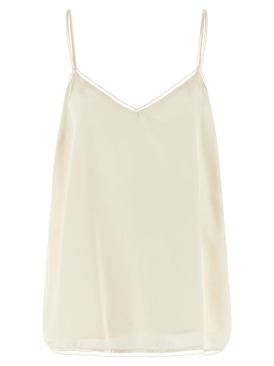 Lingerie Top Tops White