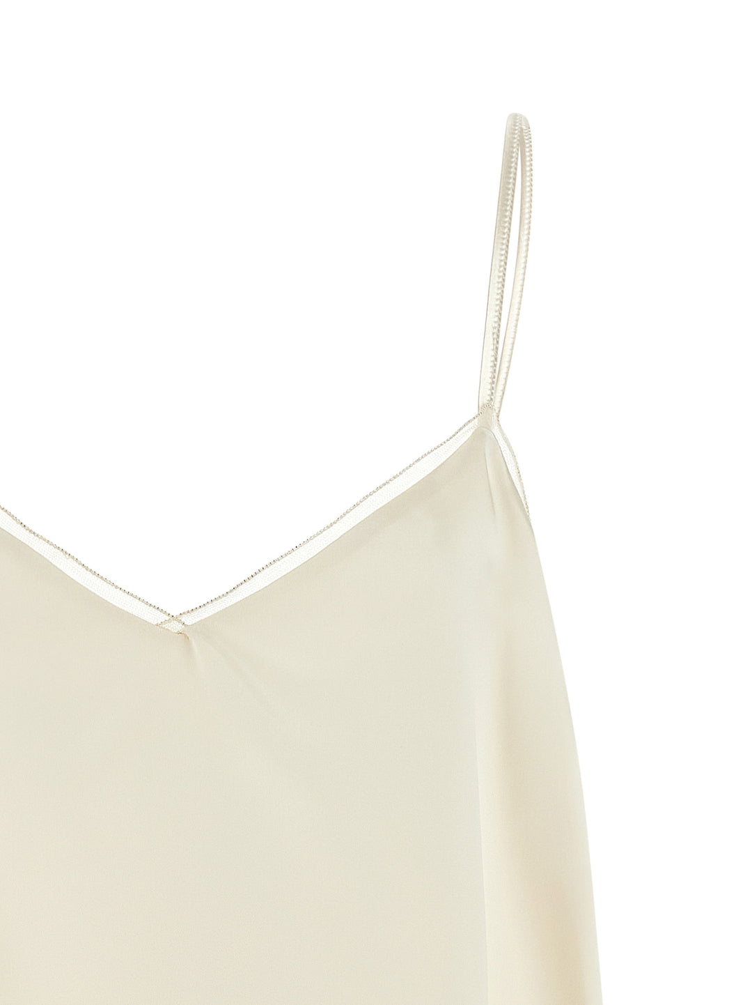 Fabiana Filippi Lingerie Top Tops - White | 35a96a3b78458dcd325c4ad5565324aaf6343f52