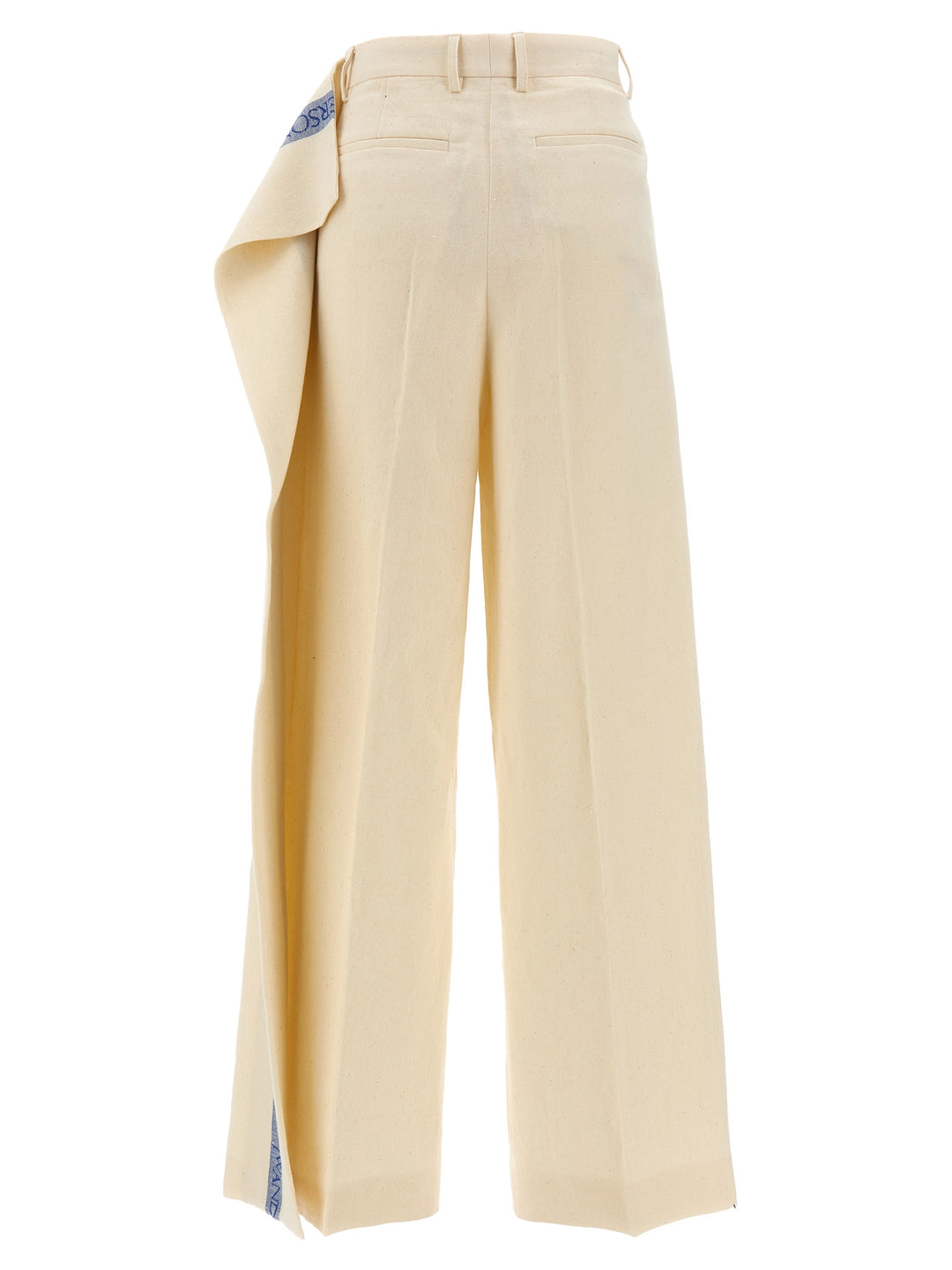 J.W. Anderson Logo Band Panel Pants - Beige | 9f93cbd1066a86bd3f0d810e899db80534d00e7c