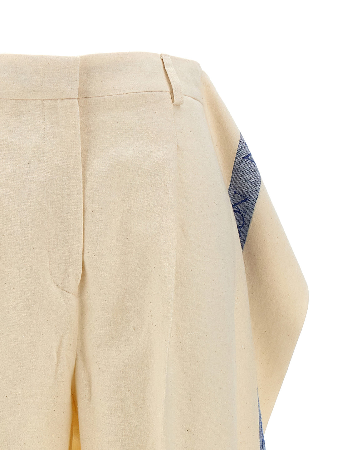 J.W. Anderson Logo Band Panel Pants - Beige | 41c99f28f2ba7afc1d26d46b5eafb673562dd062