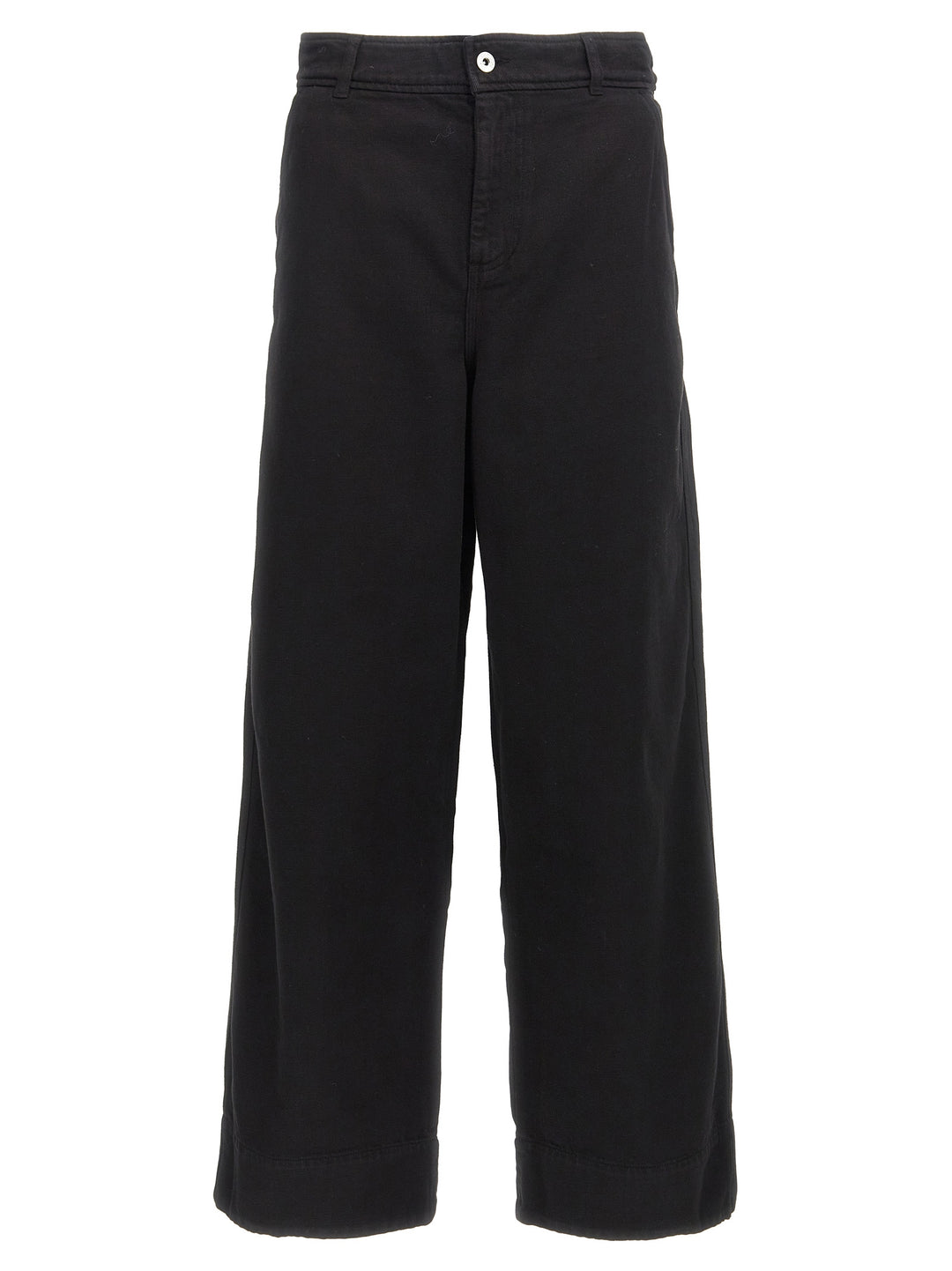 High Weist Wide Leg Pants Black