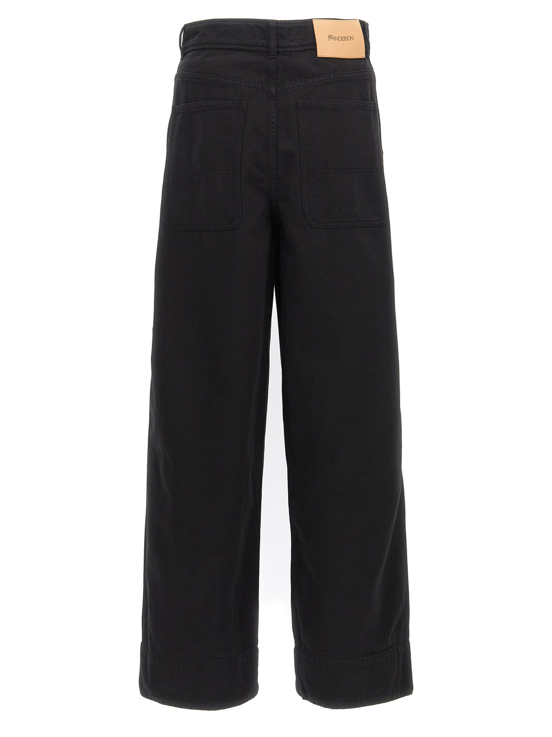 High Weist Wide Leg Pants Black