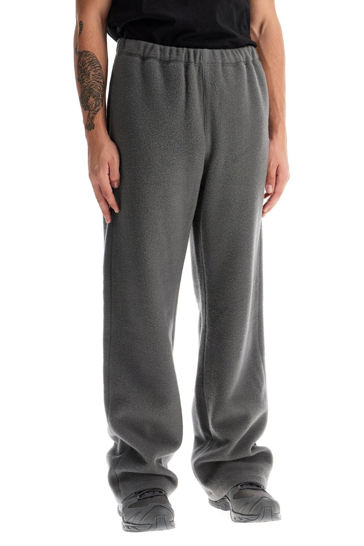 Wool Fleece Joggers For Warmth