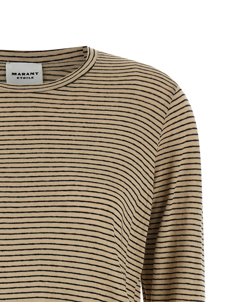 Marant Etoile Kaaron T-shirt - Beige | a55cdc20db0a45cc0ad808079a7757c052c53012