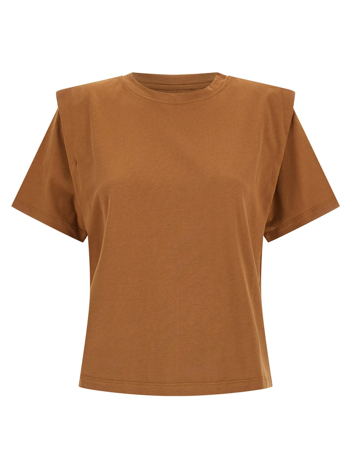 Isabel Marant Zelitos T-shirt - Brown | 44a353e5c5321f1841bd72917995e01f70654397
