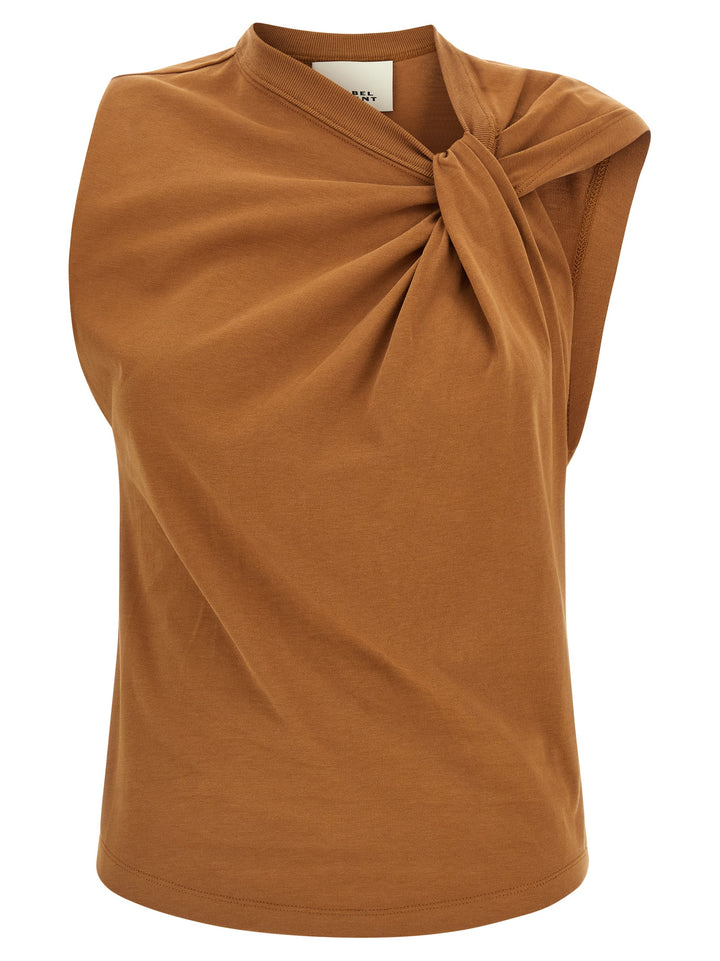 Isabel Marant Nayda Tops - Brown | e2b396fdf2cacea6239b581a4359480124ec49ed