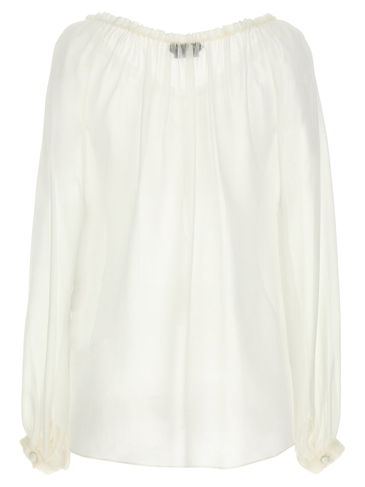 Tom Ford Silk Blouse Shirt and Blouse - White | ee08090bbbaef1b250284c8d50812d7be337041e