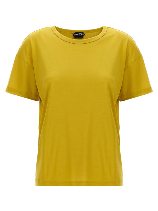 Silk T-Shirt Yellow