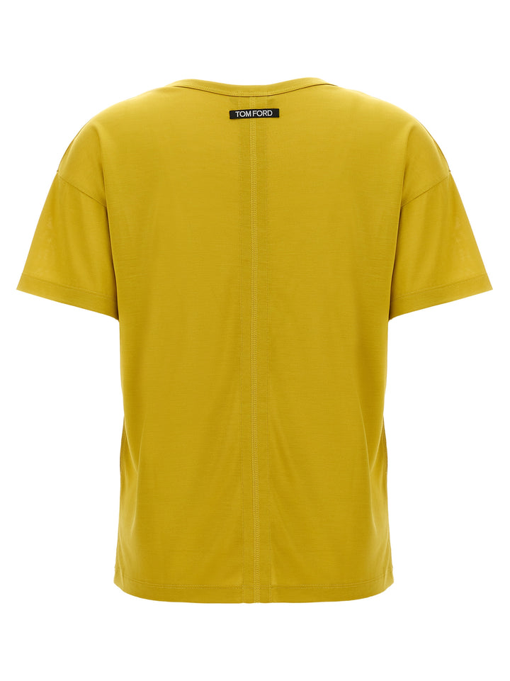 Silk T-Shirt Yellow