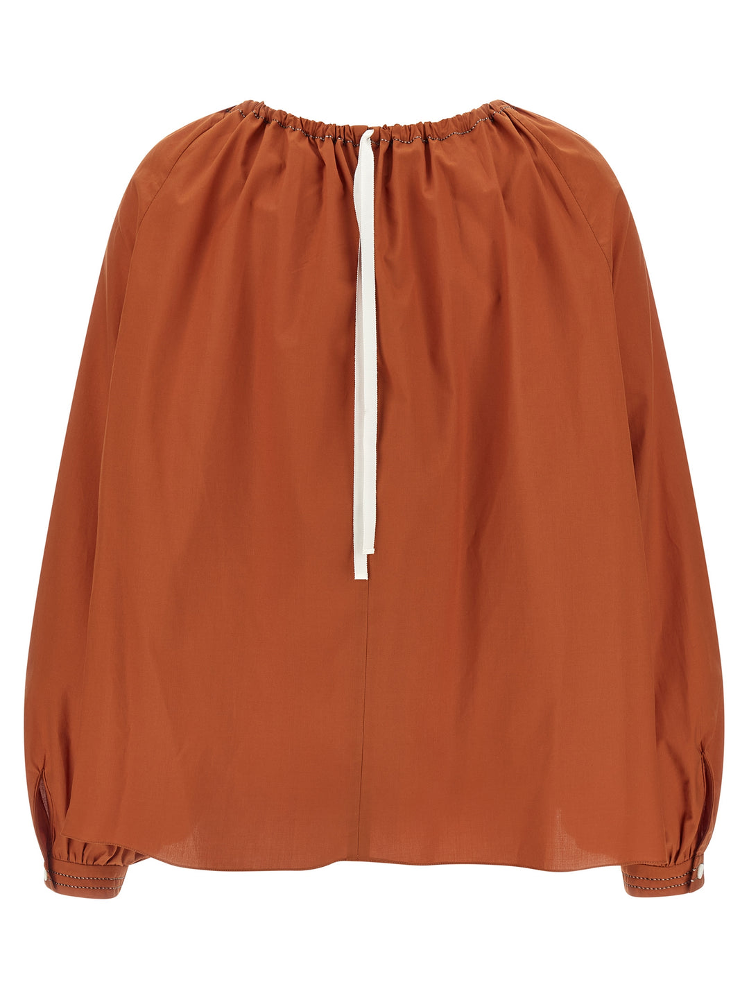 Marni Boat Neck Blouse Shirt and Blouse - Orange | 2f4b1f93982f1b07d7483f36f6268dfc20d140c5