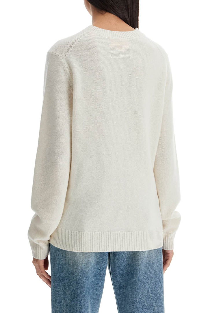 Pullover Girocollo In Cashmere