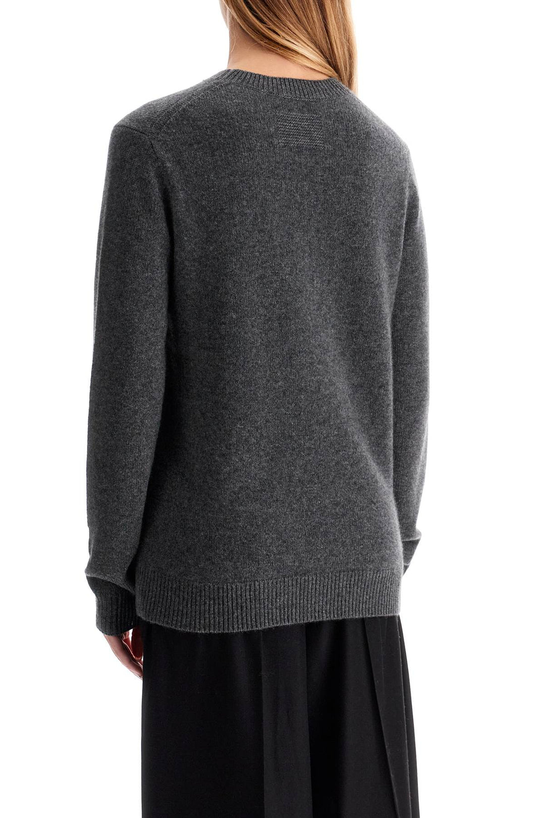 Pullover Girocollo In Cashmere