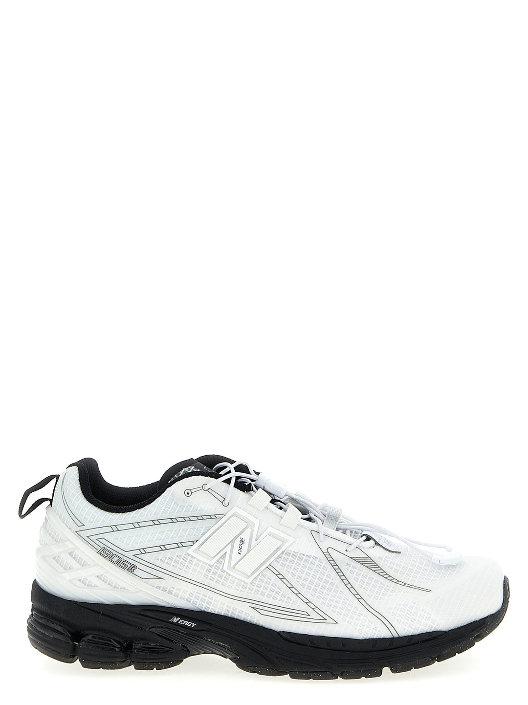 New Balance 1906-R Sneakers - White/Black | 6703f55bfab96aa7839d74f612f88206ffc86253