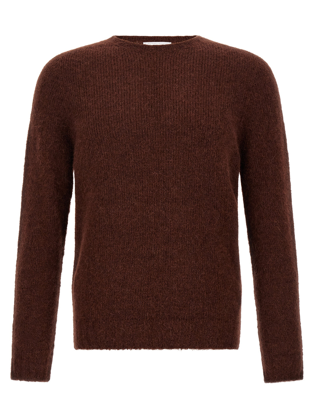 Oliver Lattughi Crew-Neck Sweater Sweaters and Cardigans - Brown | ebac900a00a9d7f47812a4b44193c219a0e5badf