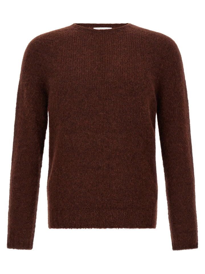 Oliver Lattughi Crew-Neck Sweater Sweaters and Cardigans - Brown | ebac900a00a9d7f47812a4b44193c219a0e5badf