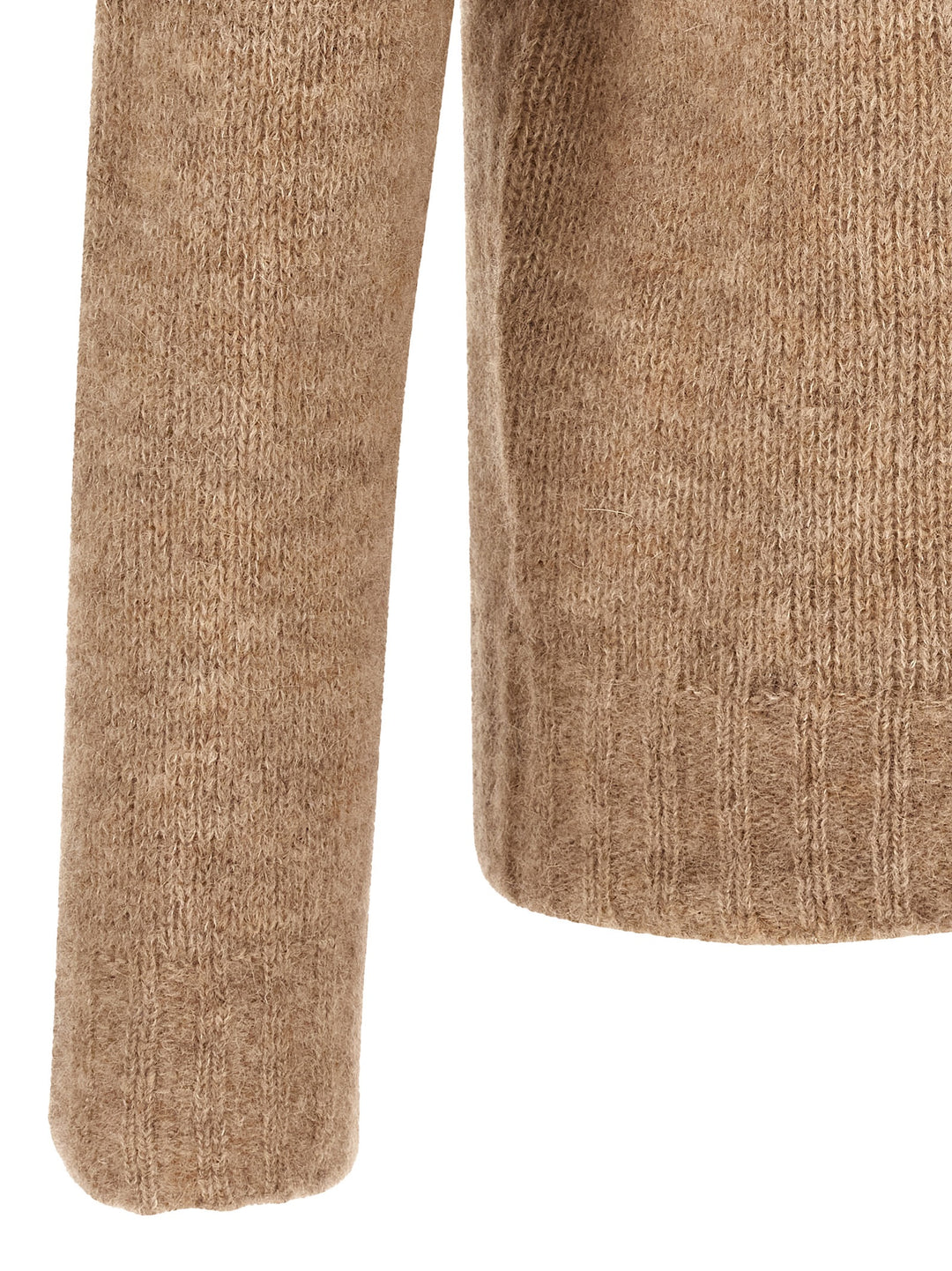 Oliver Lattughi Crew-Neck Sweater Sweaters and Cardigans - Beige | facebc8f0af083c9566dfe53f2f0d652a550d87a