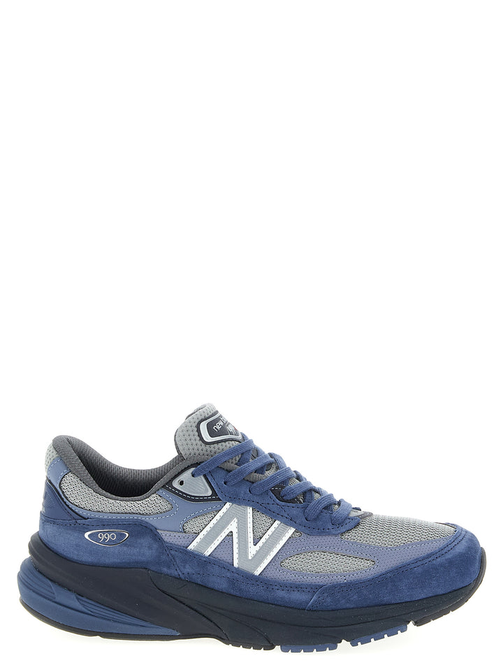 New Balance Made In Usa 990v6 Sneakers - Blue | 1386ffc3c6fb3d600c0b0ef6cb175abc1feadf77