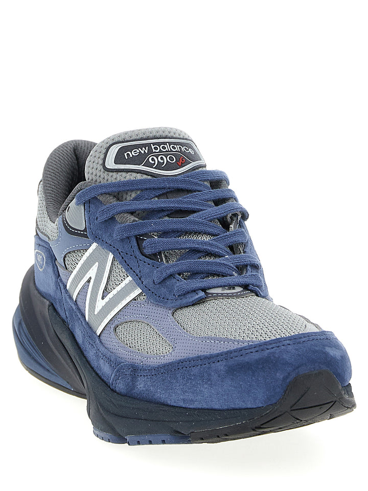 New Balance Made In Usa 990v6 Sneakers - Blue | cbf155d3fc2506ed0951e92490f9ce0732ad3e80