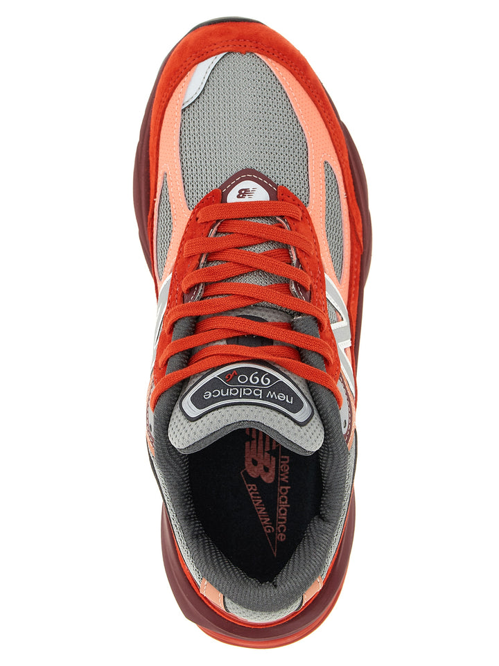 New Balance Made In Usa 990v6 Sneakers - Red | e0c60dbf8092e52a089c4bdf4debc6ffe65509ed