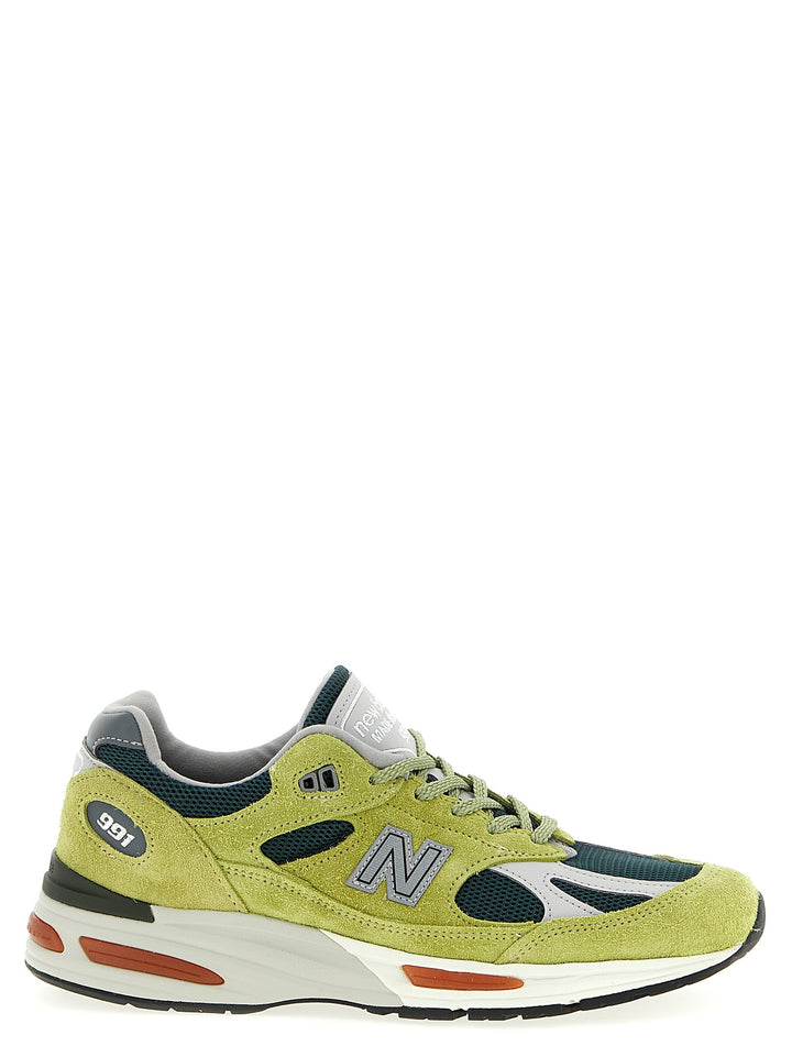 New Balance Made In Uk 991v2 Sneakers - Green | 15853c60a104d208ebed44bb902687c8048f0b03