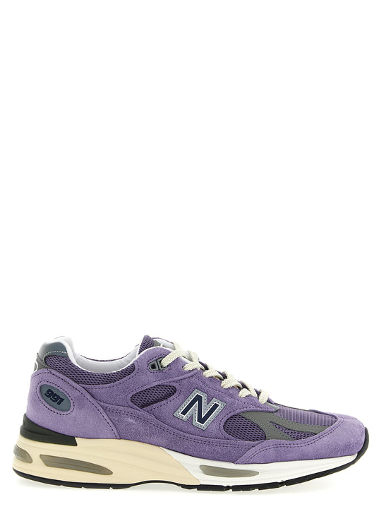Made In Uk 991v2 Sneakers Purple
