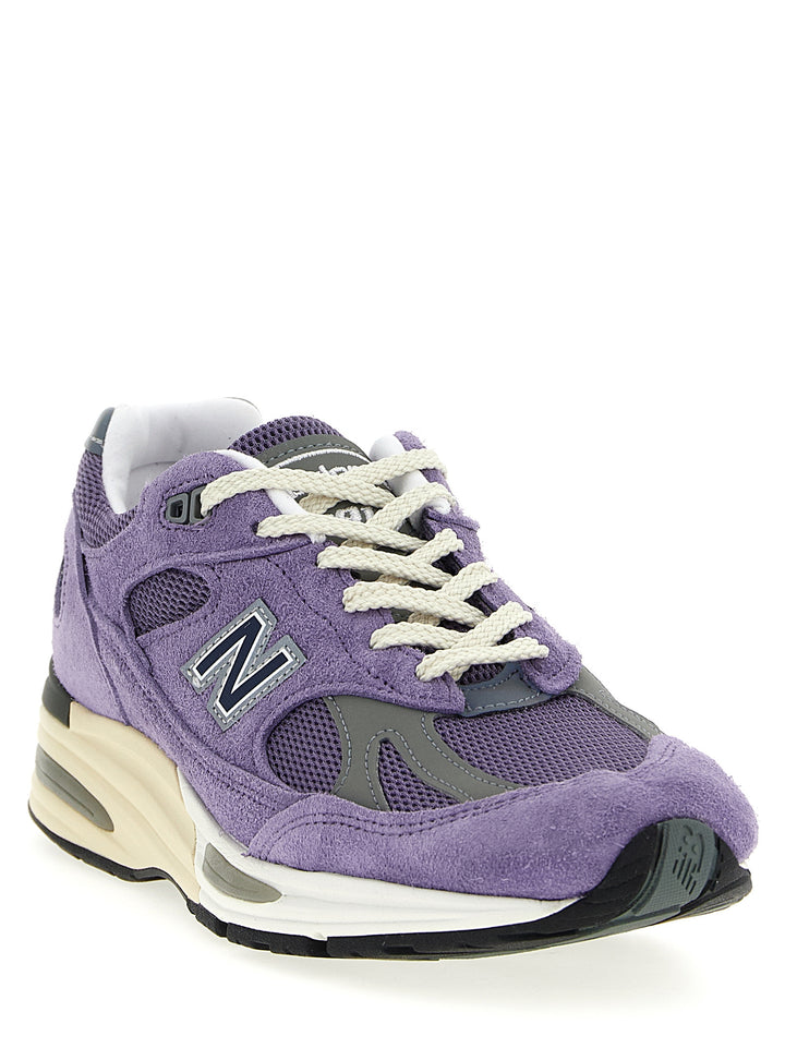 New Balance Made In Uk 991v2 Sneakers - Purple | 01e5c0351a989c745eea5d48fe054d2e8dcee335