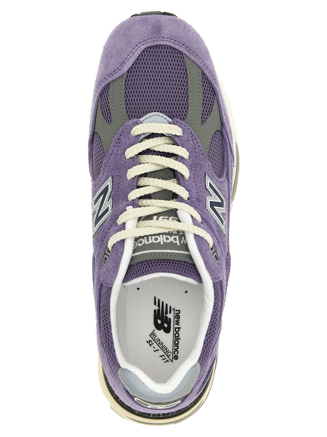 New Balance Made In Uk 991v2 Sneakers - Purple | 0bf43ef6ff4c5d930e79de4c160de21bacf39ca6
