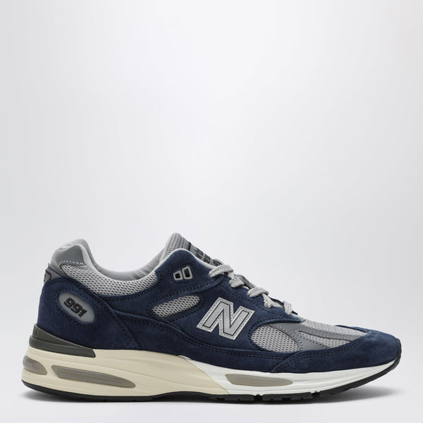Made In Uk Blue Suede Sneaker