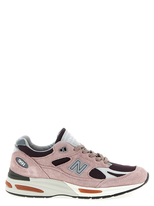 Made In Uk 991v2 Sneakers Pink