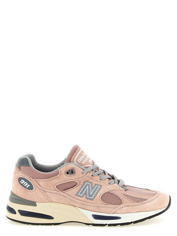 Made In Uk 991v2 Sneakers Pink