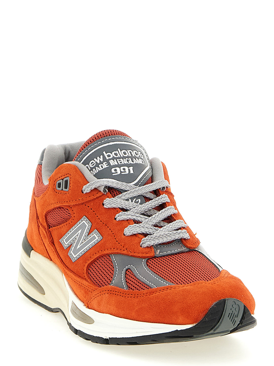 New Balance Made In Uk 991v2 Sneakers - Orange | 63c29a3d0348c095b91b87e5a99b5aec70183497