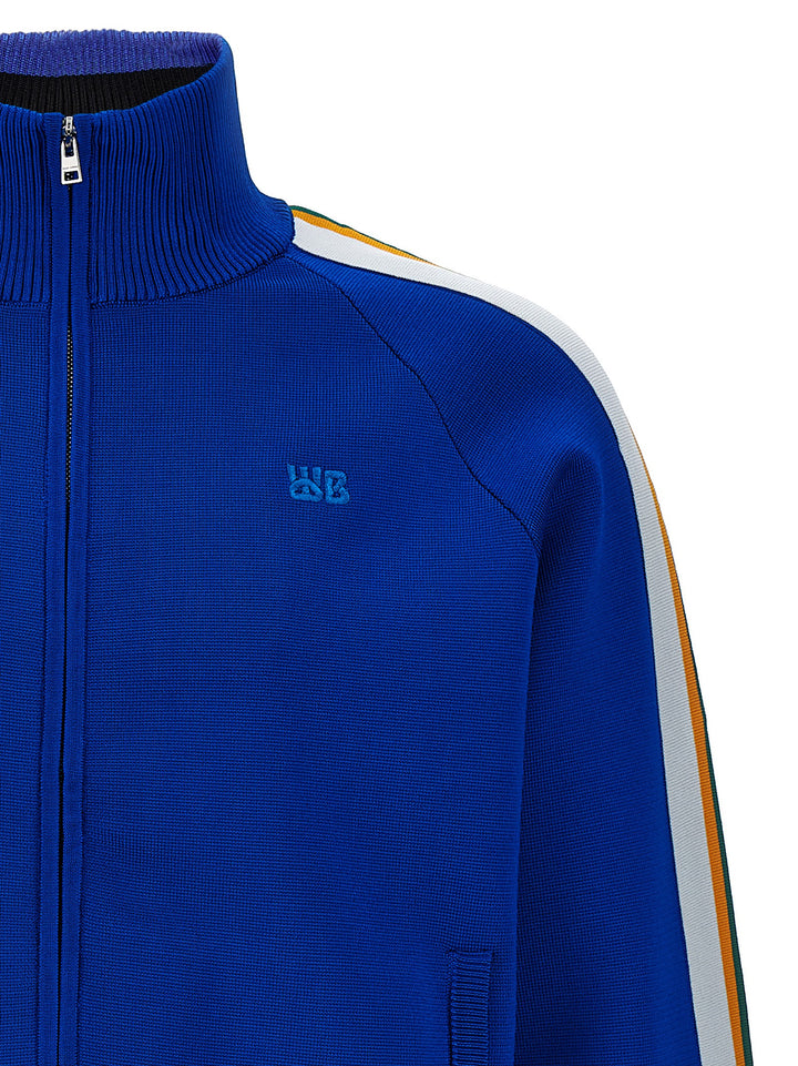 Tide Track Top Sweatshirt Blue