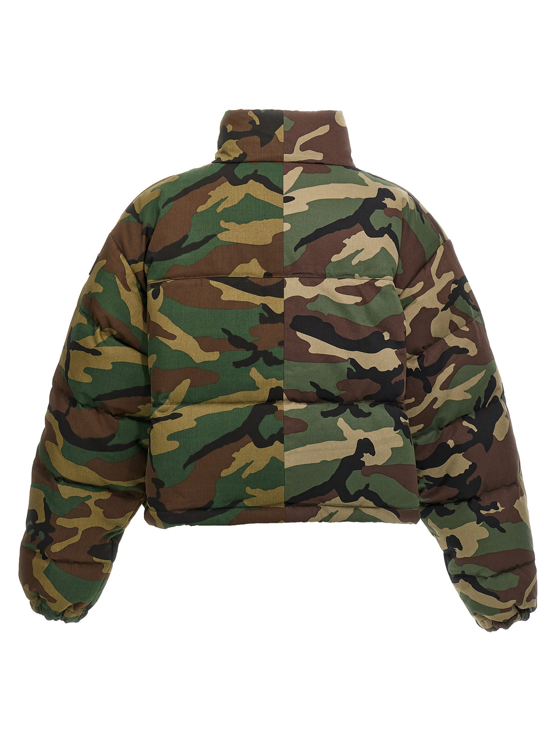 Camouflage Down Jacket Casual Jackets, Parka Green