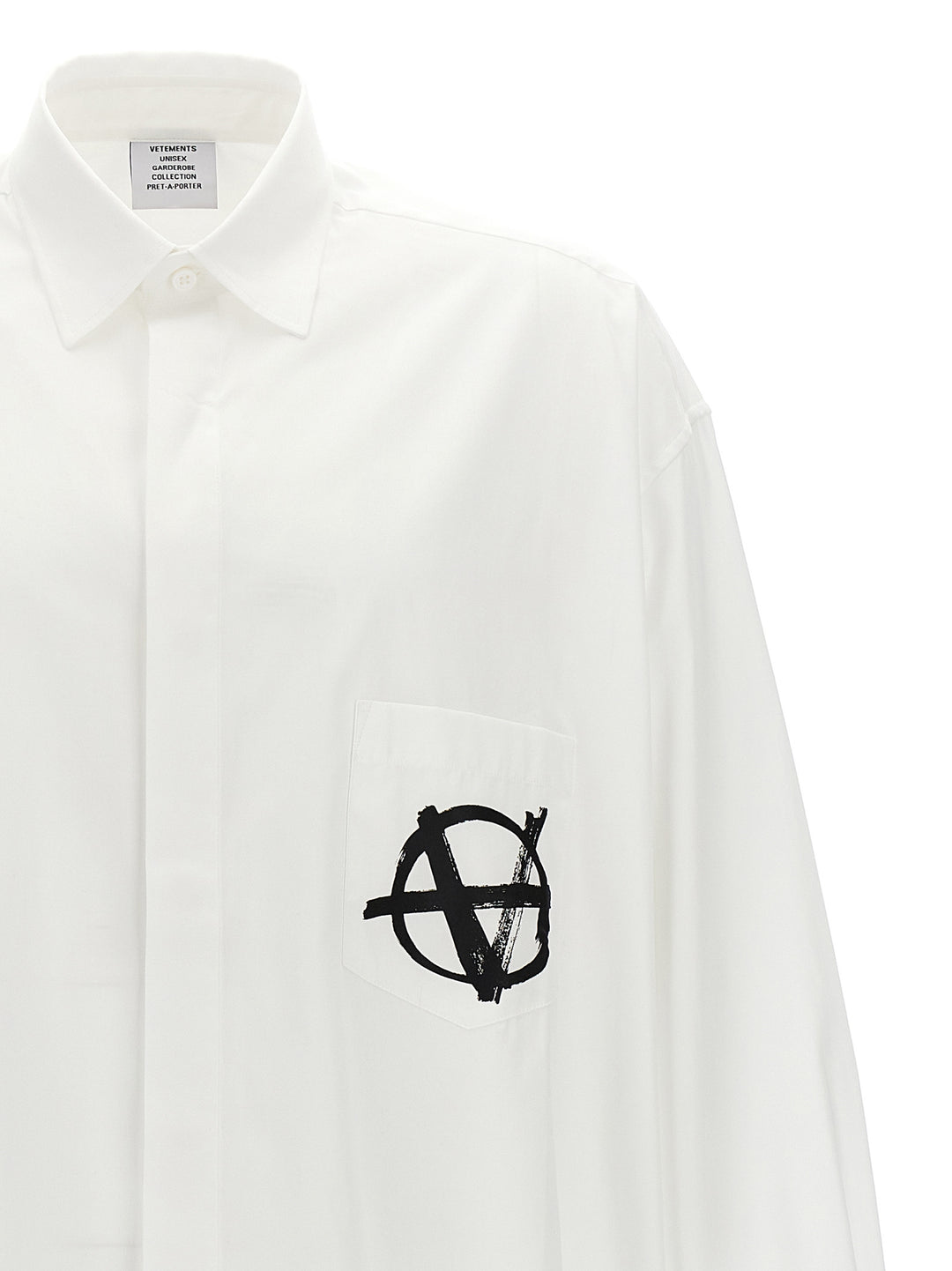 Anarchy Shirt, Blouse White/Black