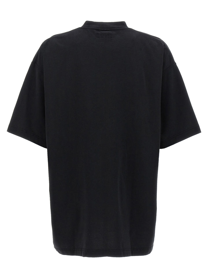 Vetements Paris Logo T-Shirt Black